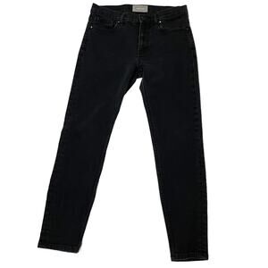 Everlane Straight Leg Ankle Jeans - Washed Black - 28